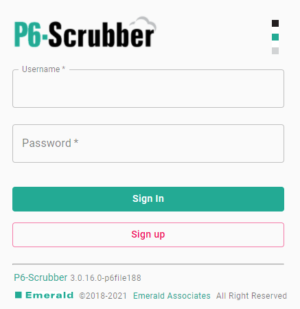 P6-Scrubber 1 Sign In