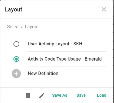 P6-Auditor 6 Save Layouts