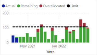 Primavera P6 Resource Allocation Chart