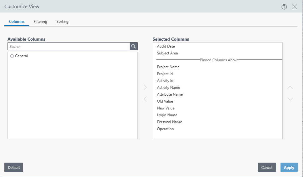 Customize View