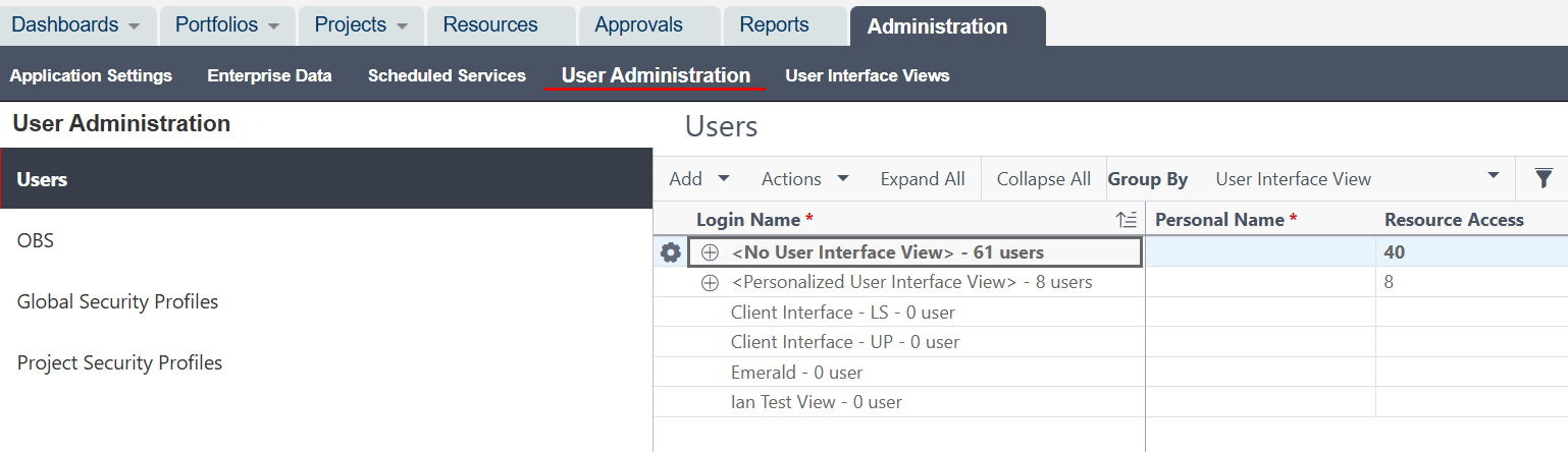 User Interface