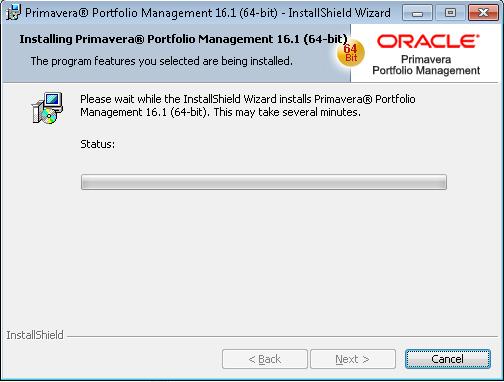 Oracle Portfolio Management Installation