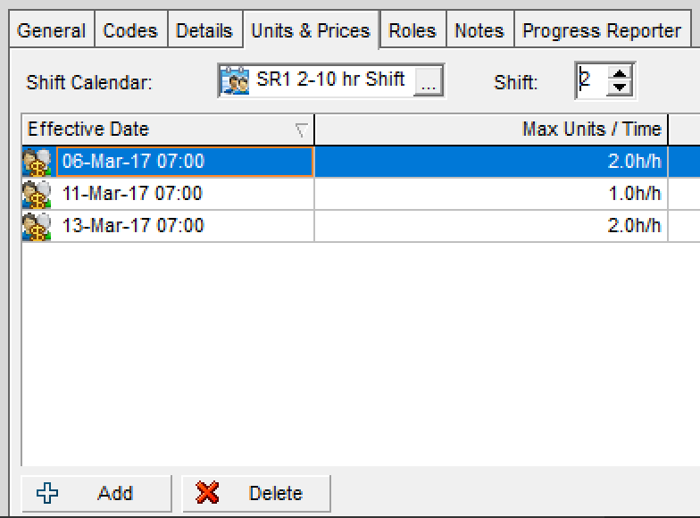 Finding Setting Up or Changing Resource Availability in P6 a Struggle step1 10