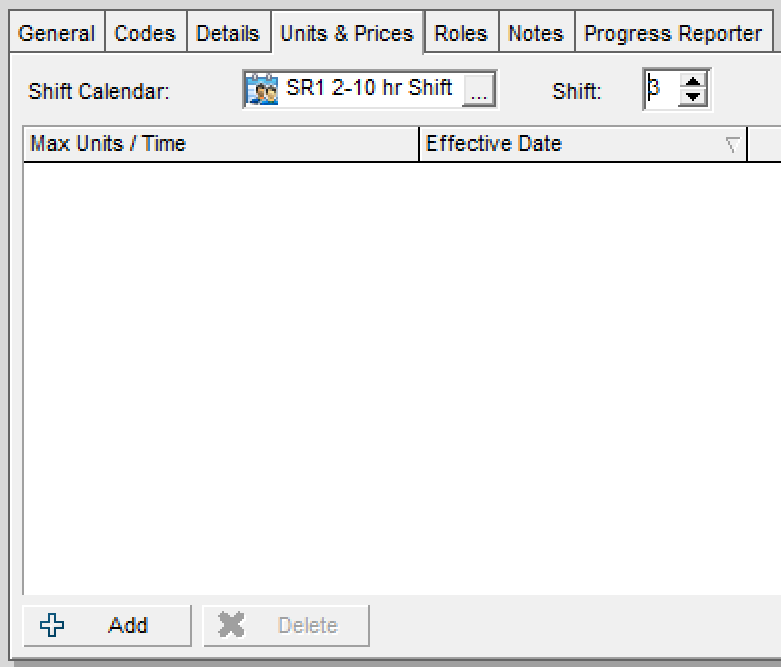 Finding Setting Up or Changing Resource Availability in P6 a Struggle step2 11