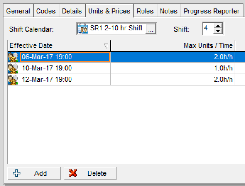 Finding Setting Up or Changing Resource Availability in P6 a Struggle step3 12