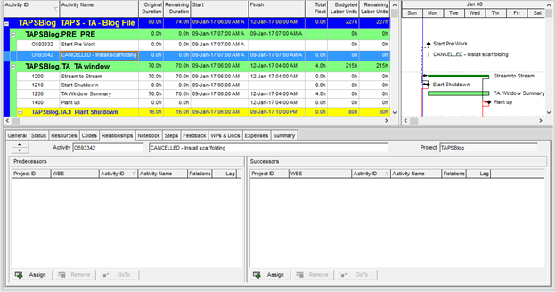 Primavera P6 Barcode Updating2