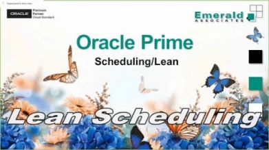 Oracle Prime - Lean Scheduling